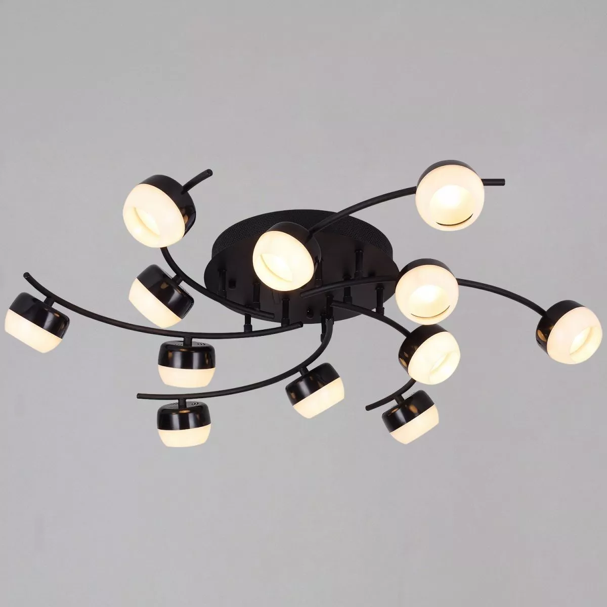 

Потолочная люстра Reluce 90590-0.3-12 Black