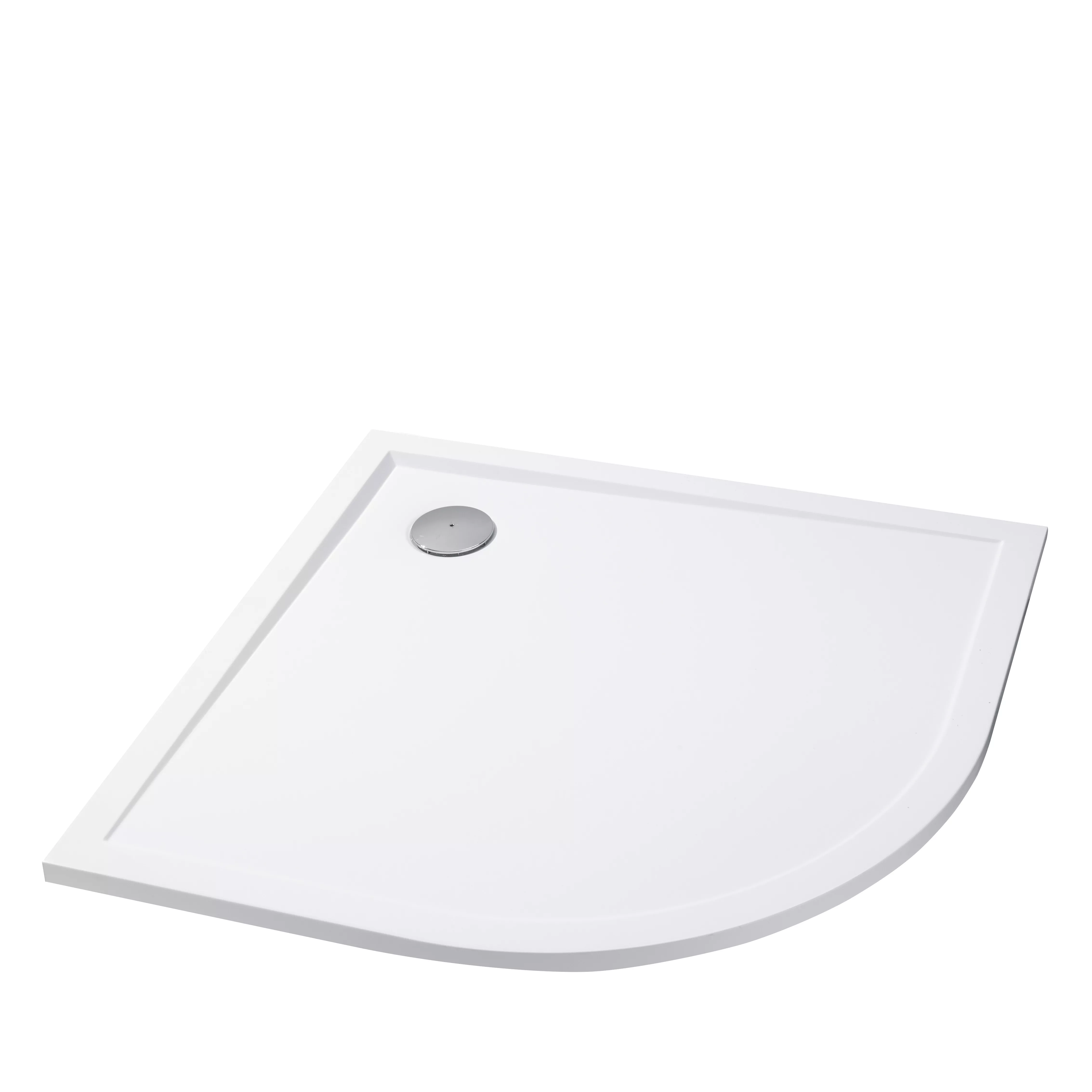 

Поддон Калифорния М 80х80 см четверть круга белый