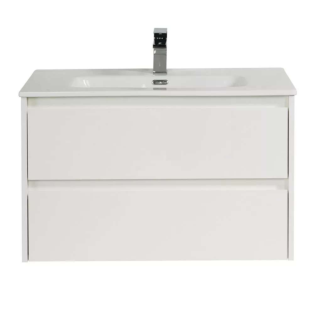 

Тумба с раковиной BelBagno Kraft 90 белый матовый