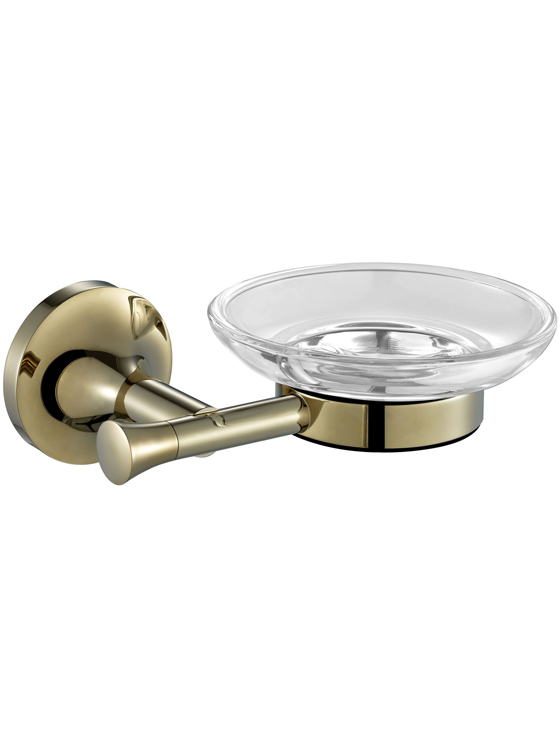 Мыльница AltroBagno Corposo 080714 Gl настенная стеклянная золотая 4430₽