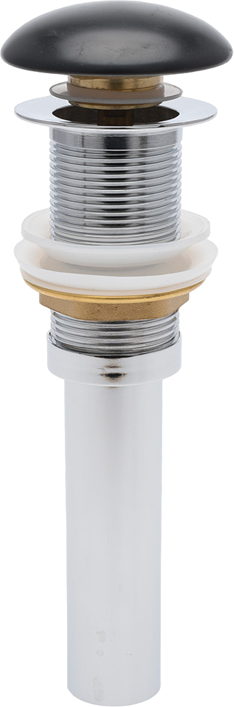 

Донный клапан для раковины AQUAme AQM7002-0MB черный матовый