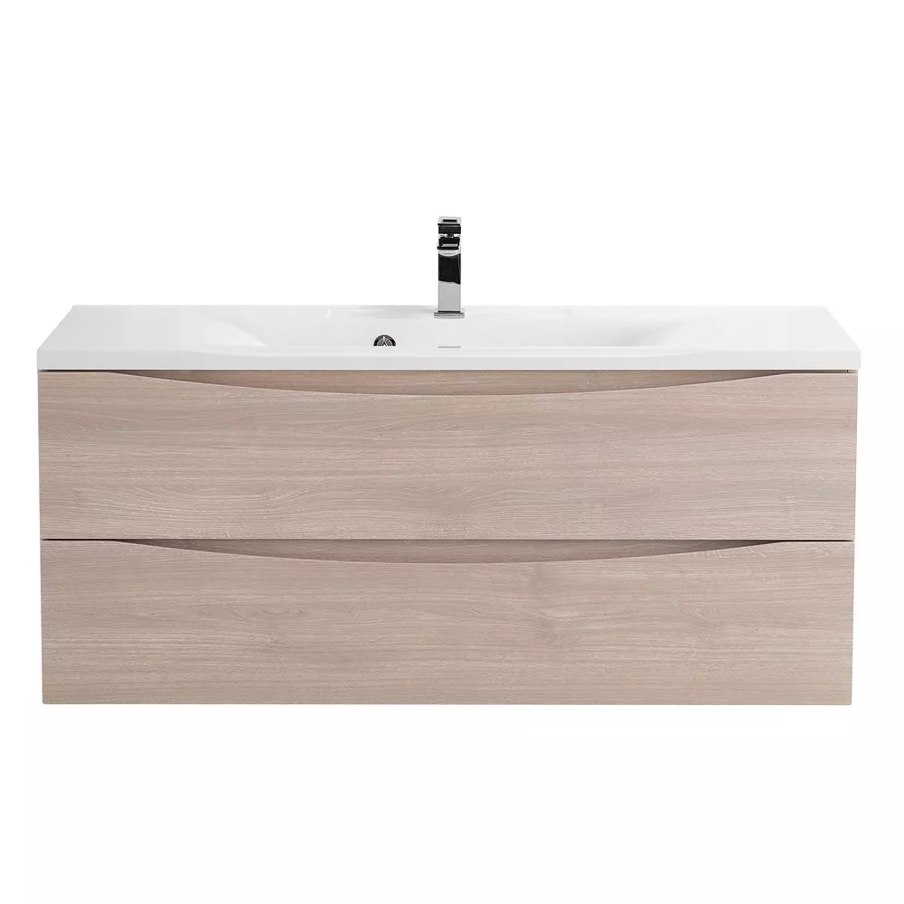 

Тумба с раковиной BelBagno Marino 110 светлое дерево