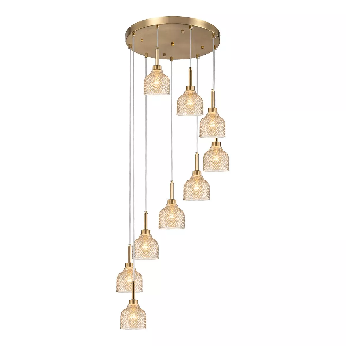 

Каскадная люстра Indigo Caramella V000433