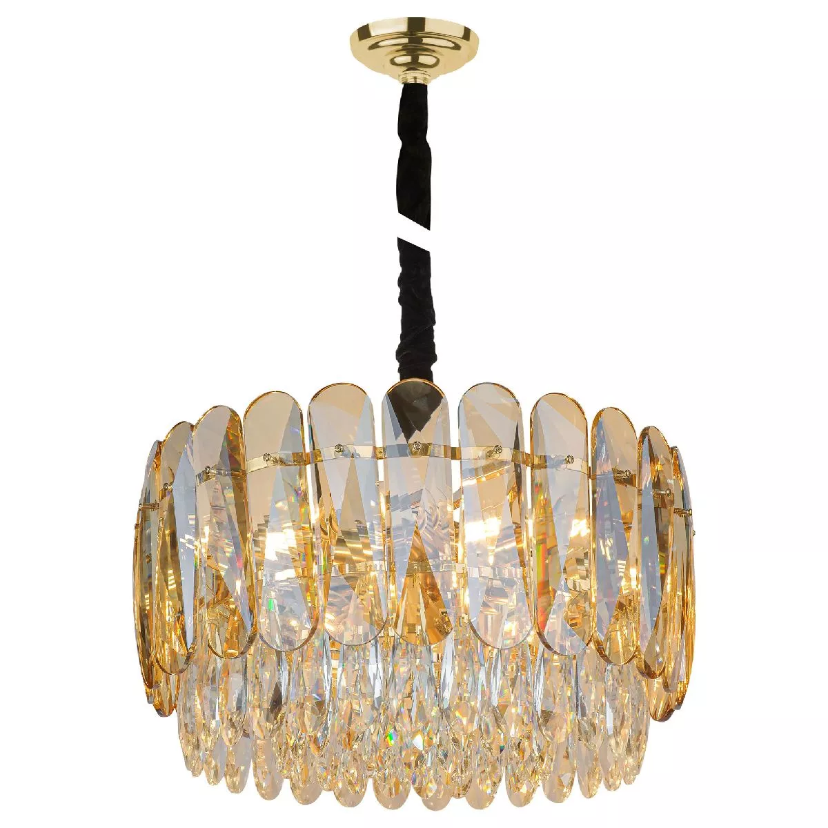 

Подвесная люстра AM Group SPARKLY D500 GOLD