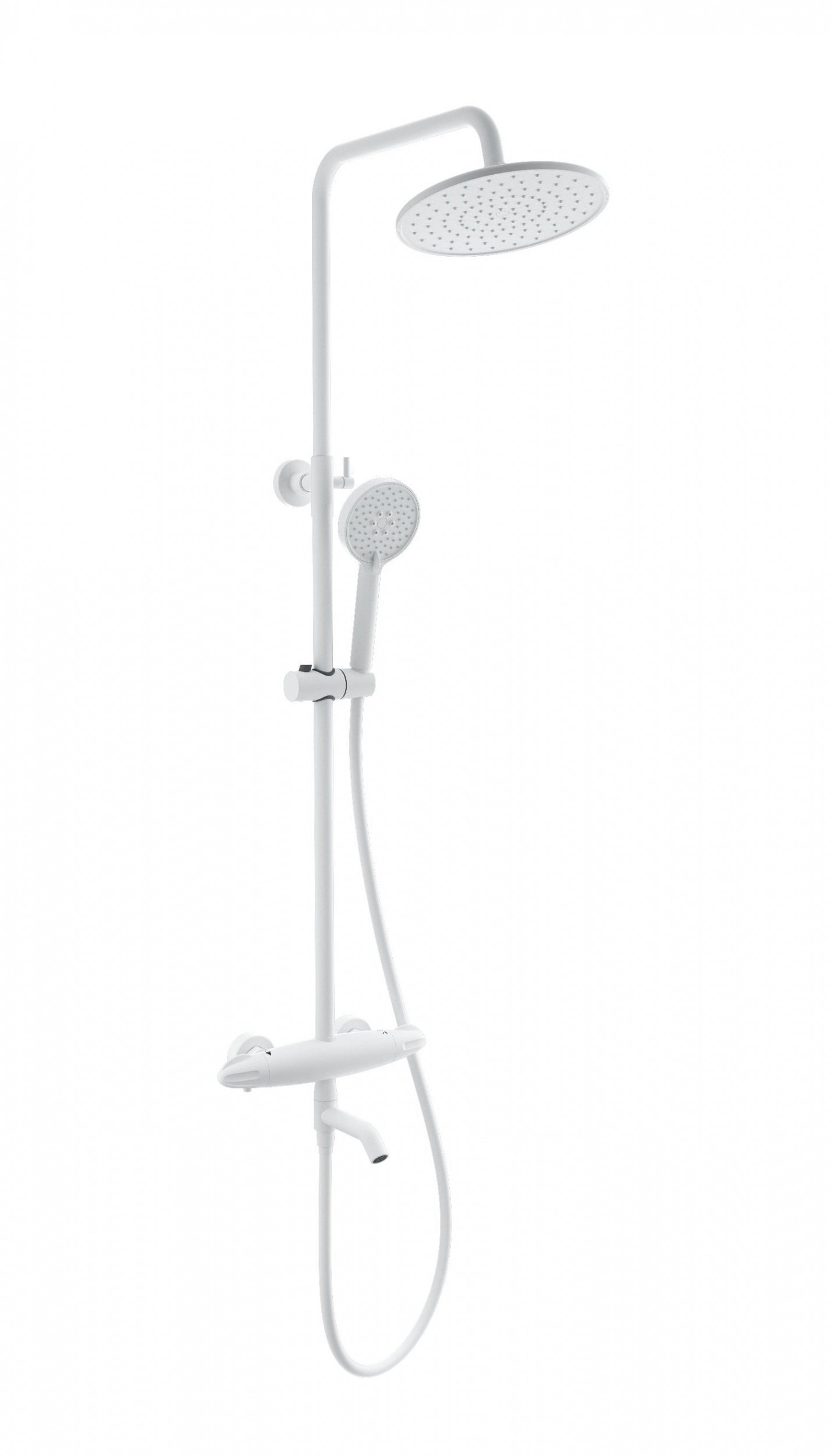 

Душевая стойка Wonzon & Woghand Capsule WW-B3031-A1-MW матовая белая