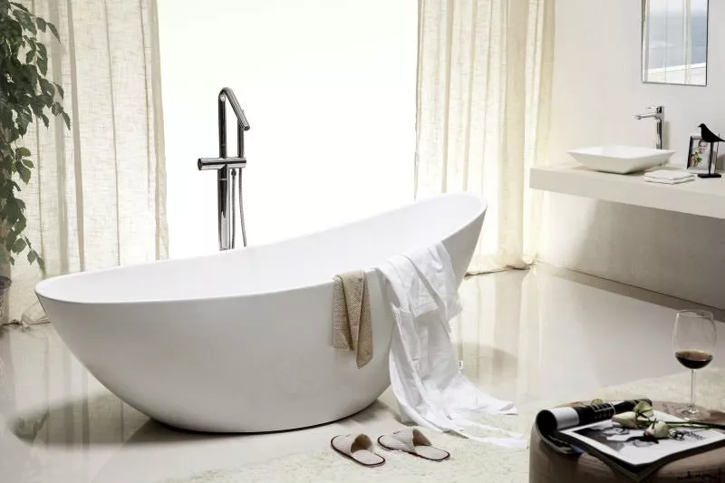 

Акриловая ванна Abber 185x80 AB9233 белая