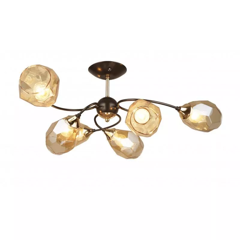 

Потолочная люстра IMEX MD.4249-6-S-COFFEE+FGD