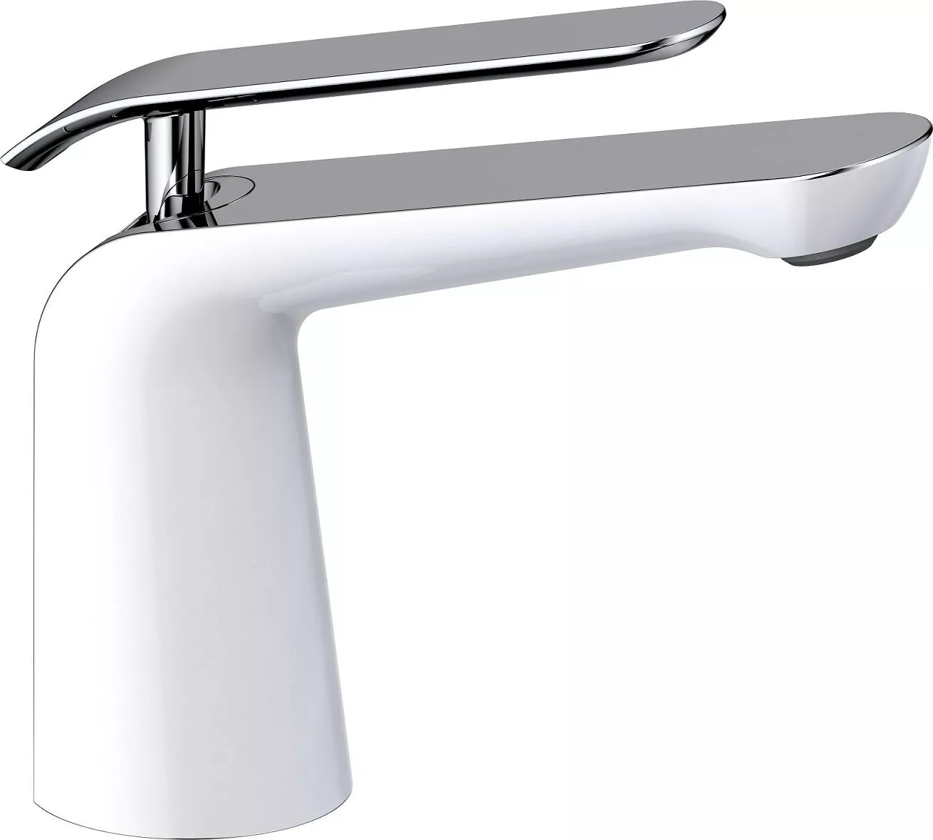 

Смеситель для раковины Timo Olivia 3261/00-16F хром-белый