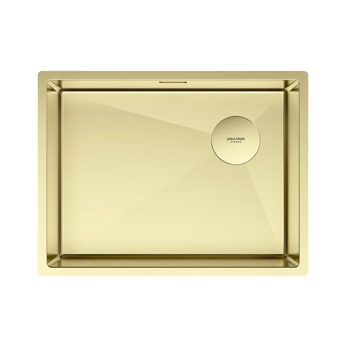 

Мойка кухонная Paulmark Next-Skew 58 Uni светлое золото