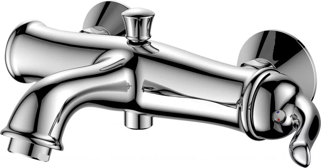 

Смеситель для ванны с душем BelBagno Tiffani хром