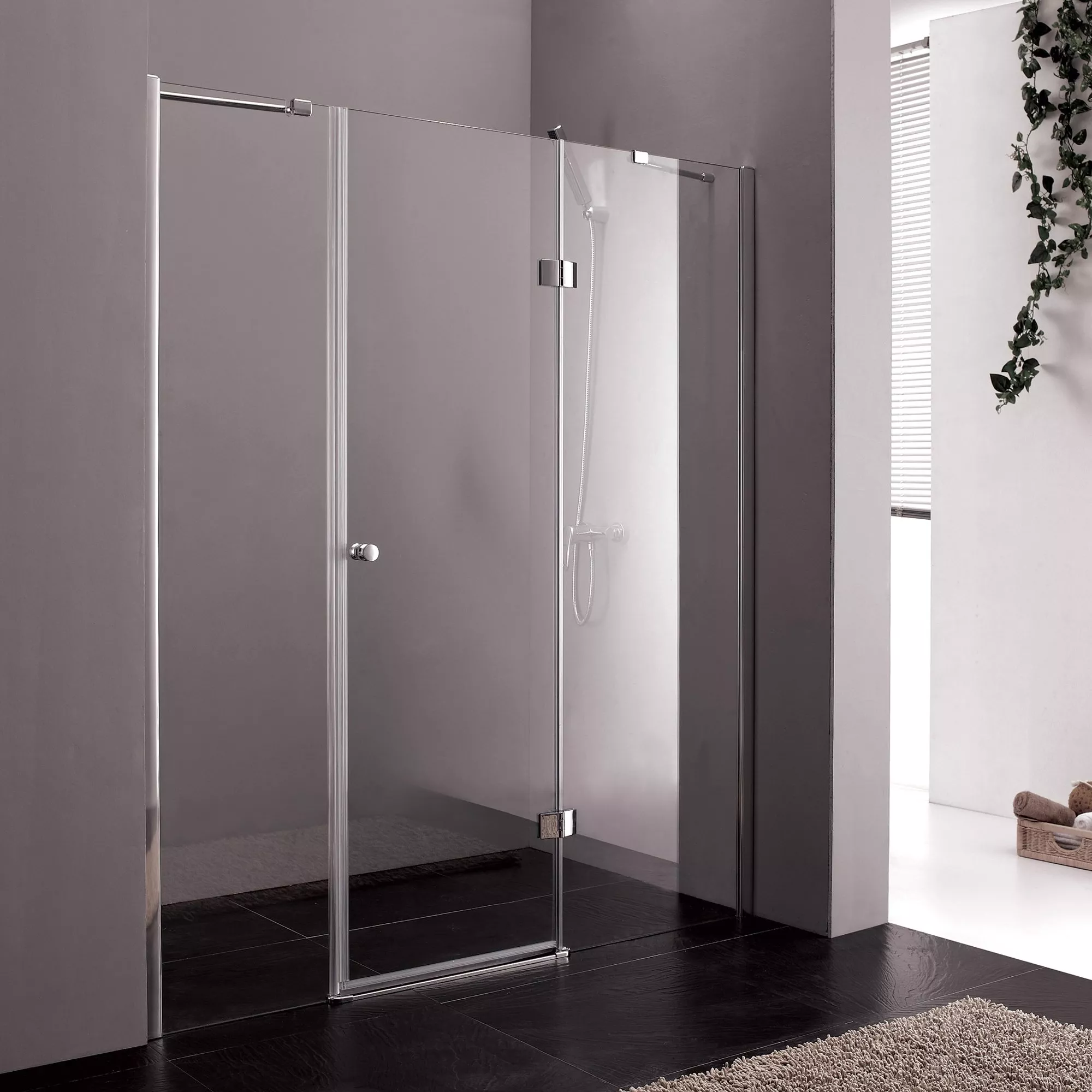

Душевая дверь Cezares VERONA 180 см (VERONA-W-B-13-60+60/60-P-Cr-R)