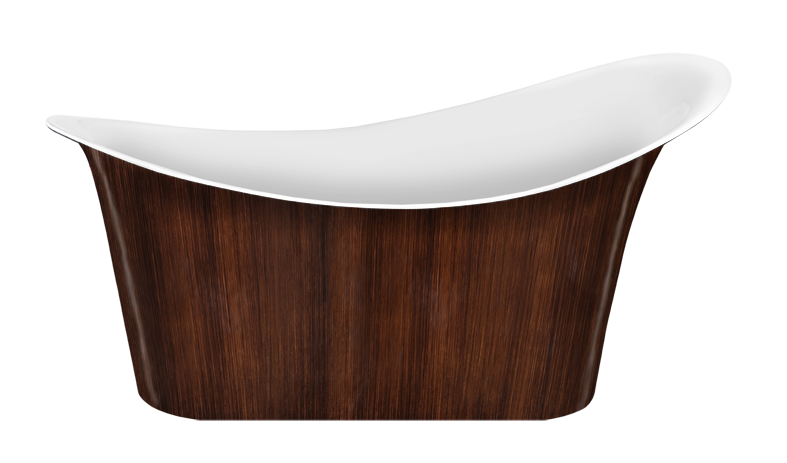 

Акриловая ванна Lagard Tiffany 160.5x77 см (TIFFANY Brown Wood)