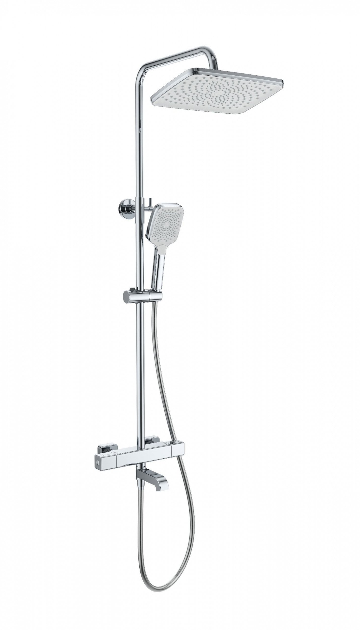 

Душевая стойка Wonzon & Woghand WW-B3016-T1-CR хром