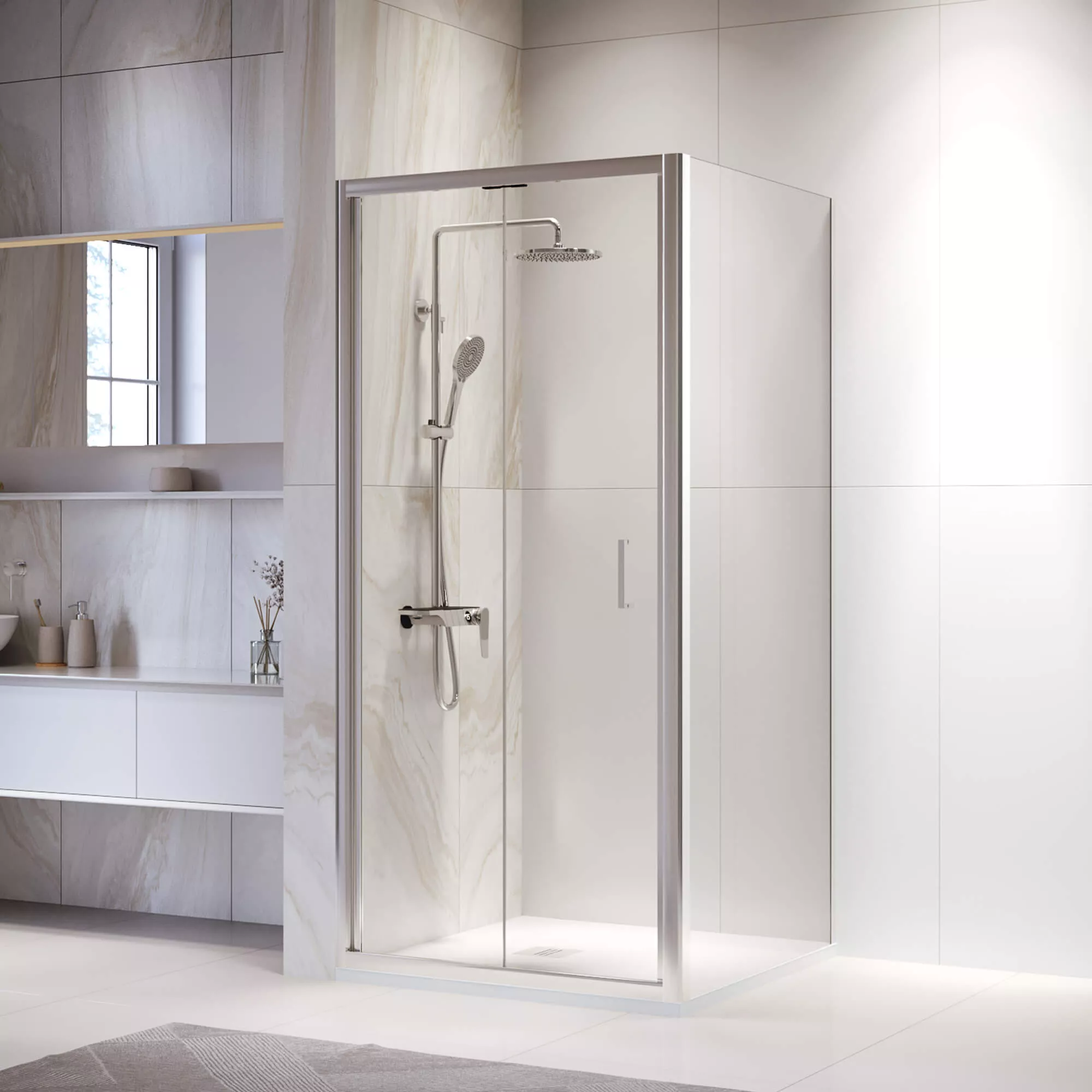 

Душевой уголок RGW Passage 70х100 060814270-11 хром, стекло прозрачное