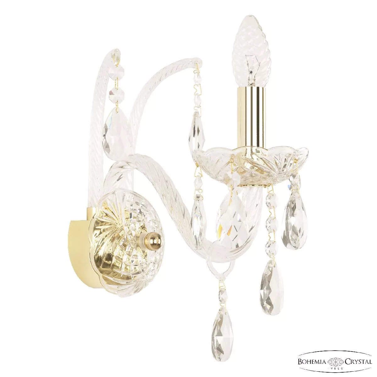 

Бра Bohemia Ivele Crystal 105B/1/165 G