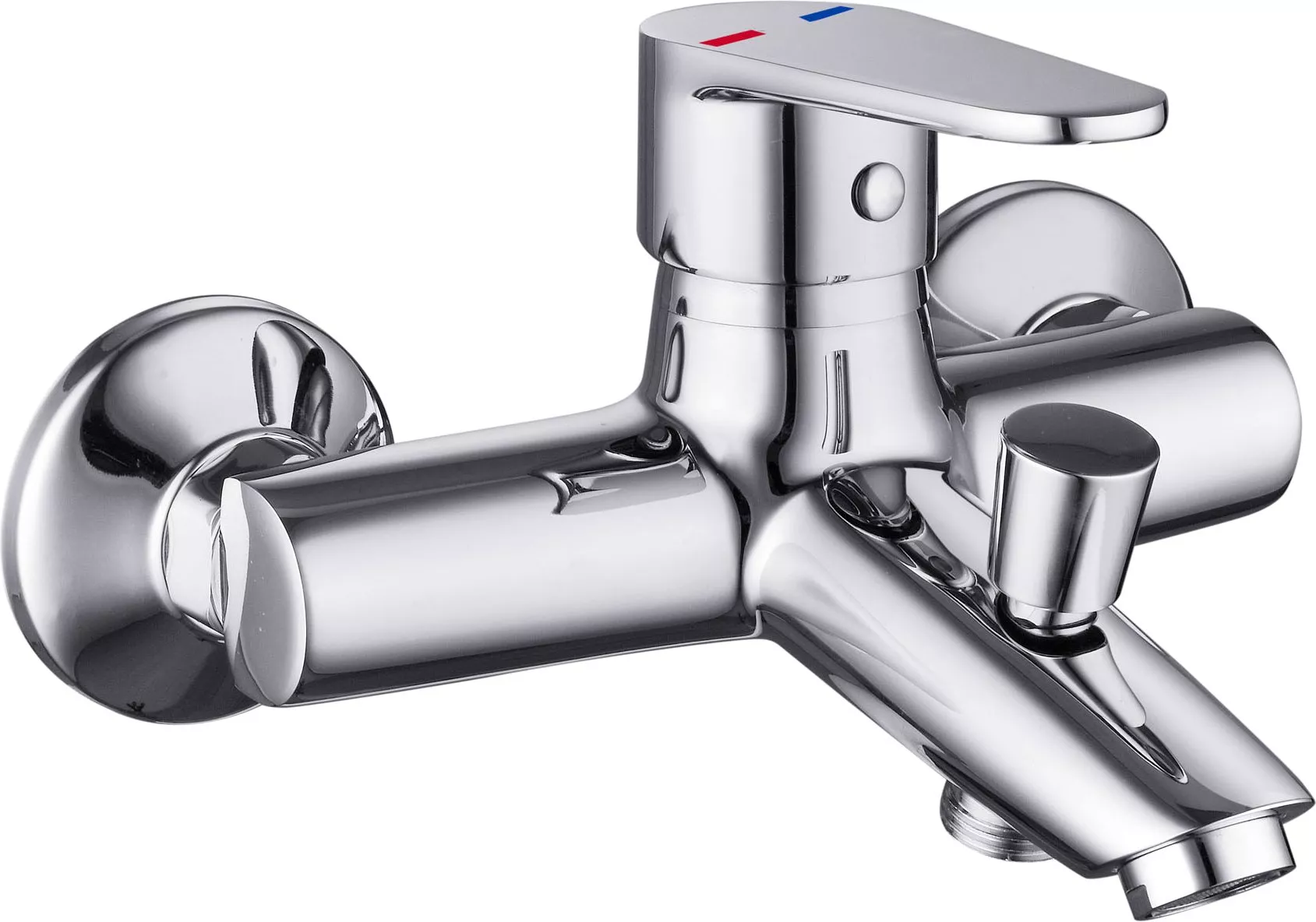 

Смеситель Aquanet Opal SD20031 для ванны с душем, Хром;серый