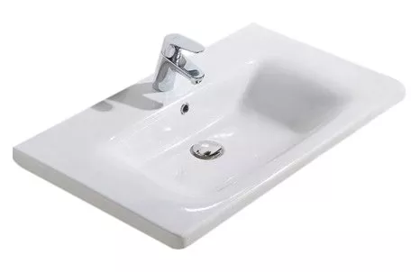 Мебельная раковина Belbagno SOFT 65 см (13065-KL), цвет белый - фото 1