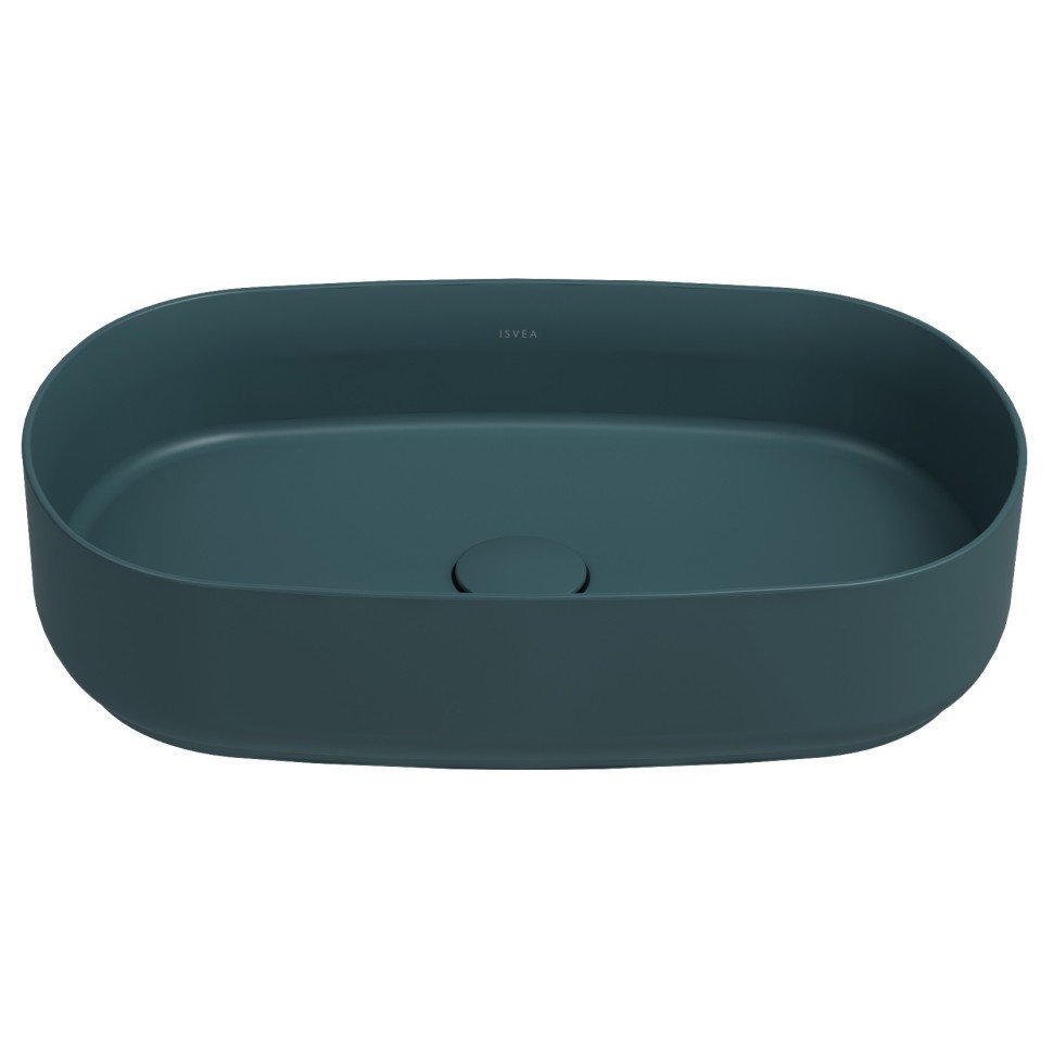

Раковина накладная ISVEA Infinity 55 изумрудный матовый 10NF65055SV-2P