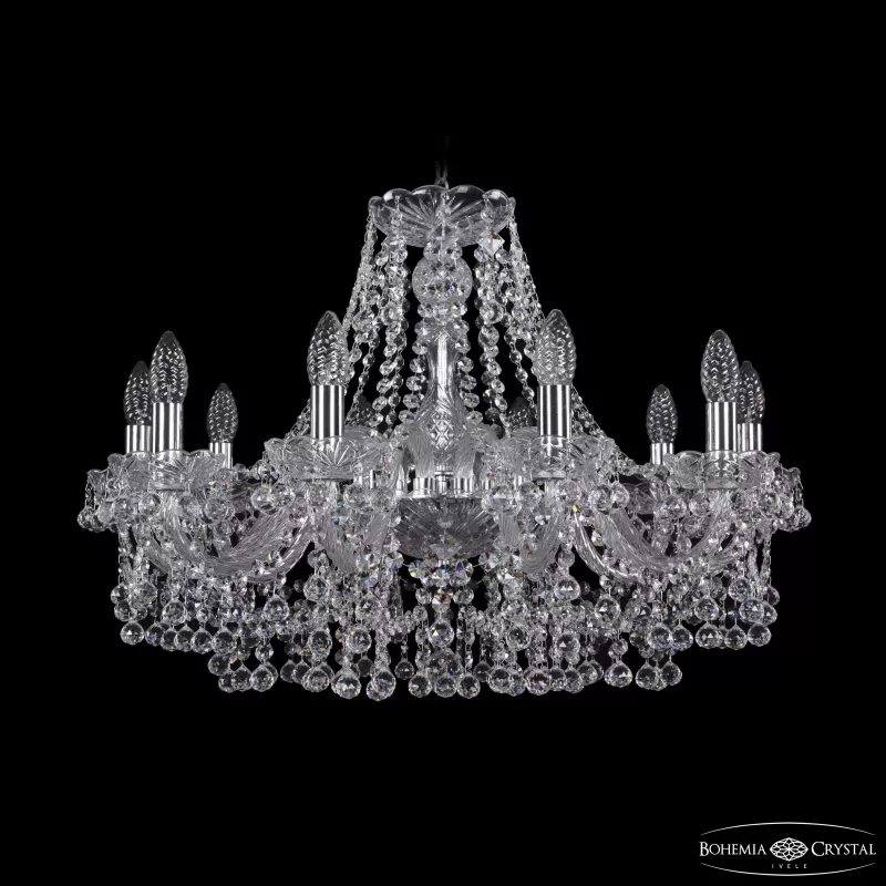

Подвесная люстра Bohemia Ivele Crystal 1409/10/240 Ni