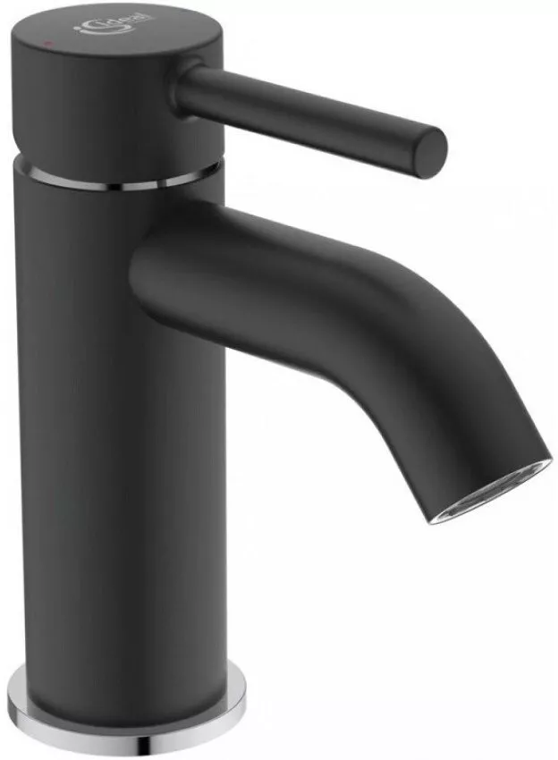 

Смеситель для раковины Ideal Standard Ceraline черный матовый, хром