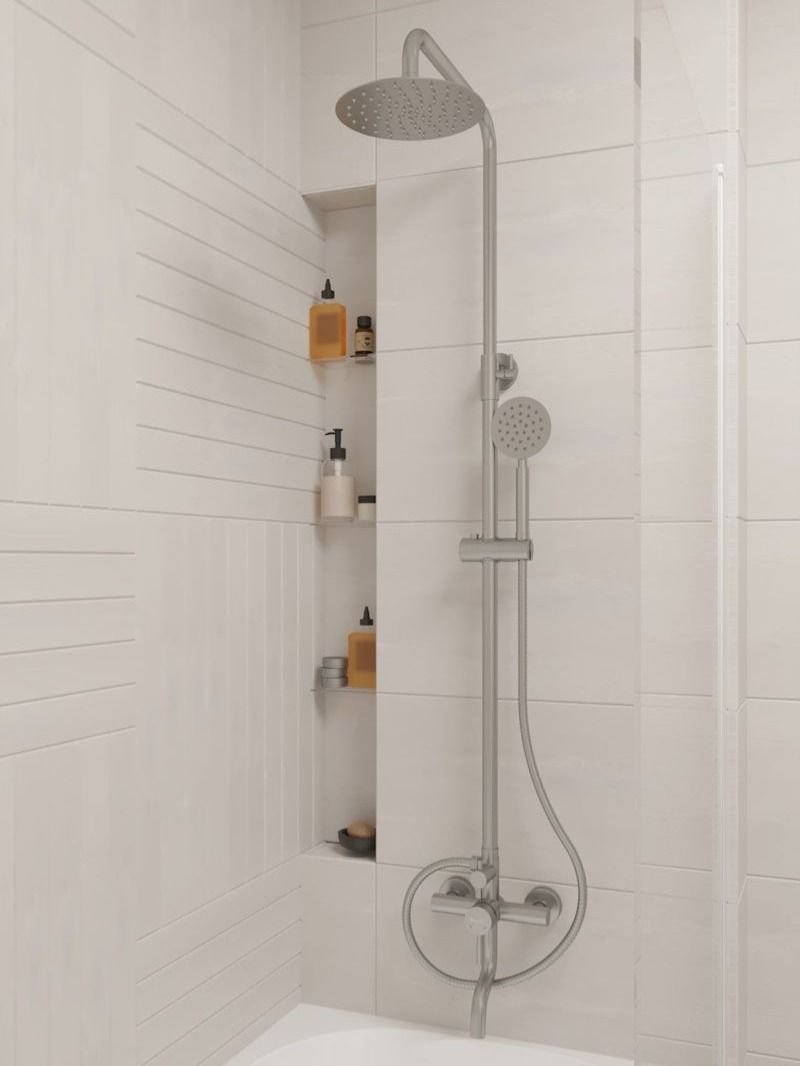 

Душевая система / Тропический душ Knotlor SS-06, сатин