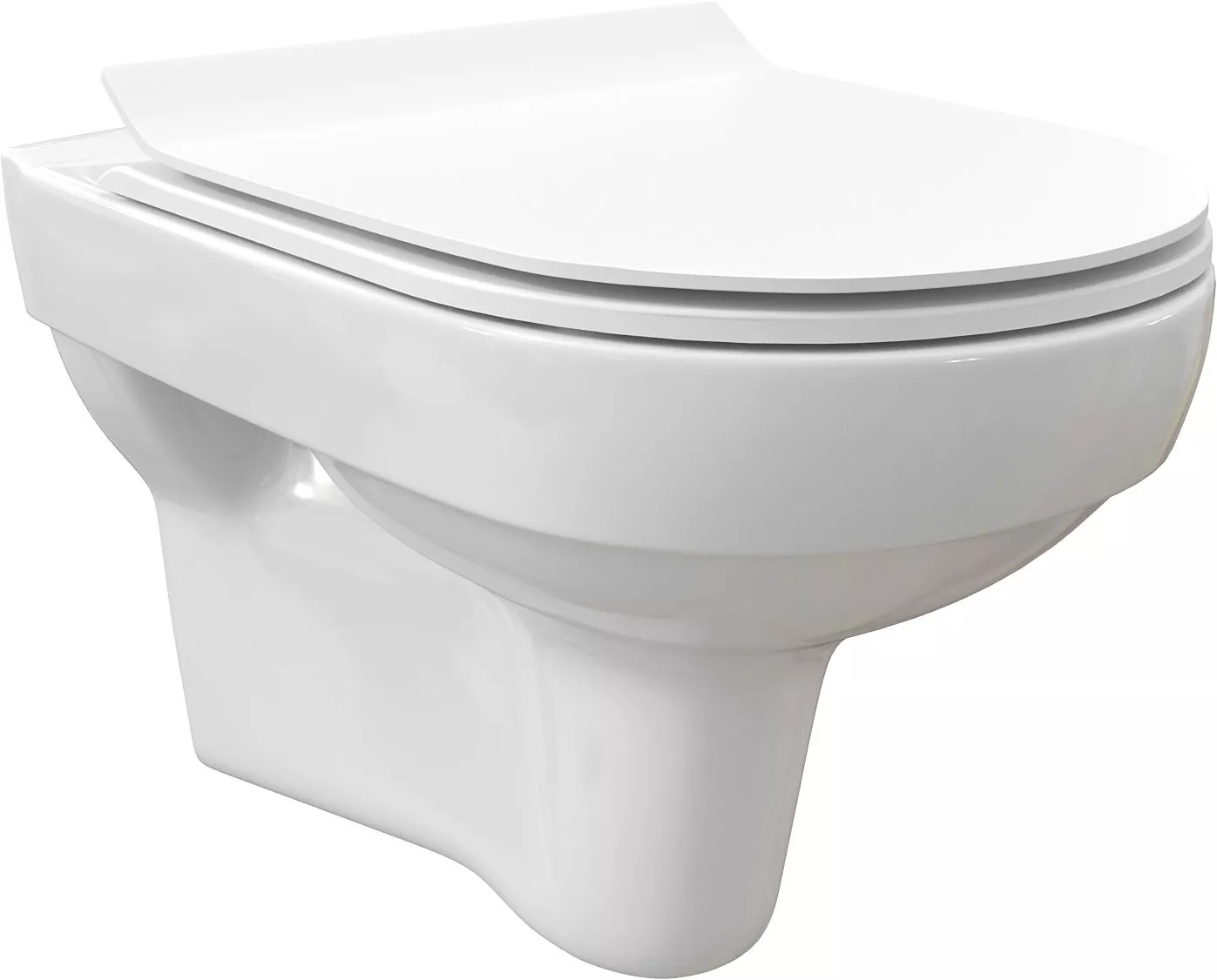 

Унитаз подвесной STWORKI Хельсинки Clean On DPL EO slim 63429 безободковый