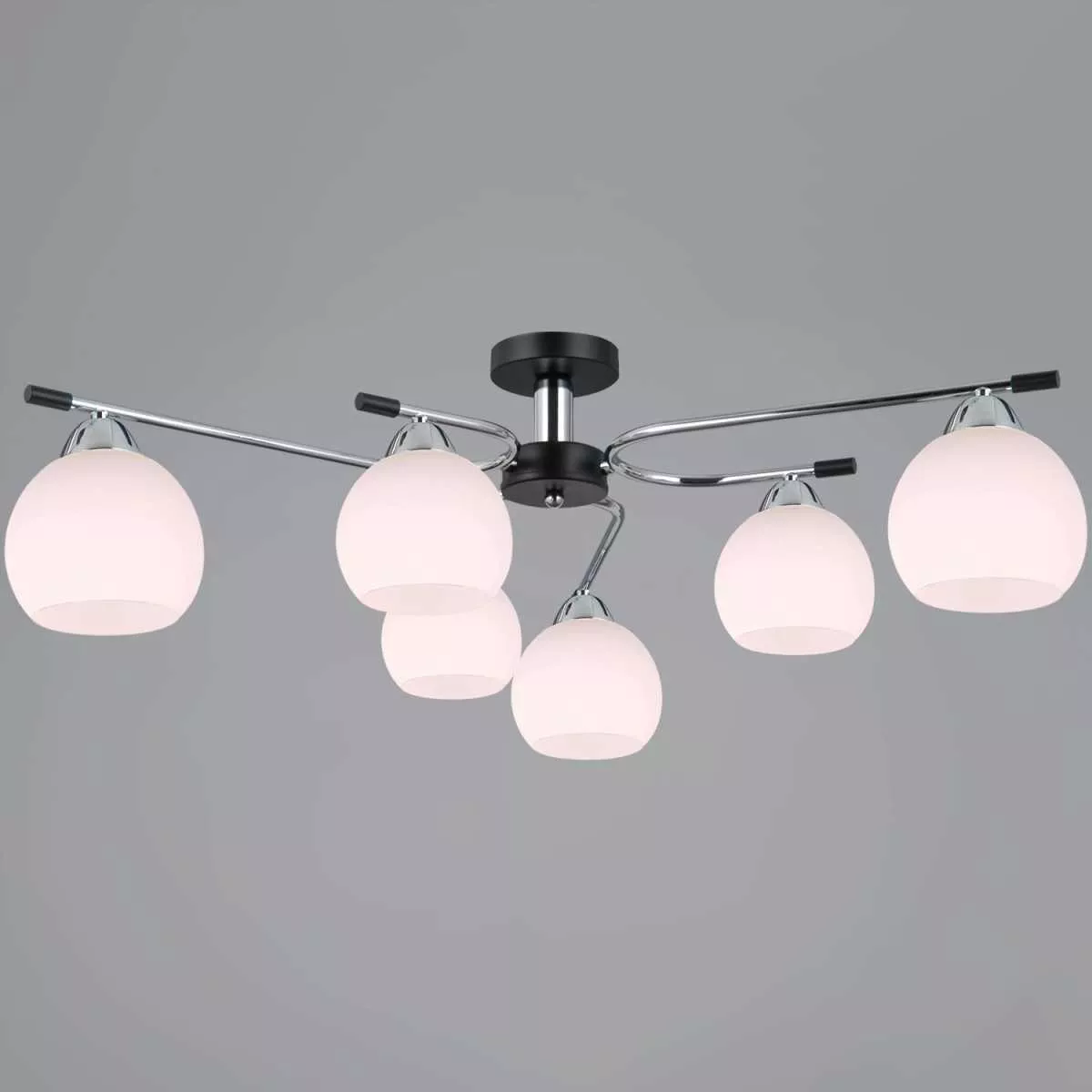 

Люстра Illumico IL0638-6CSQ-24 CR BK LIBRA
