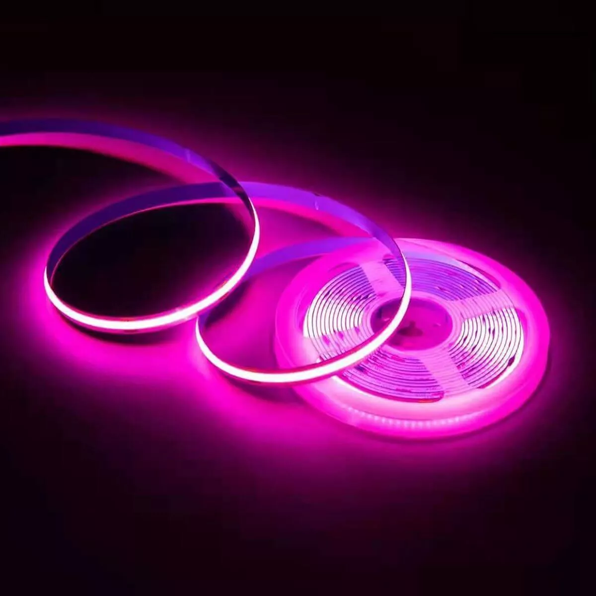 

Светодиодная лента Apeyron 14W/m 512Led/m COB розовый 5M 00-364