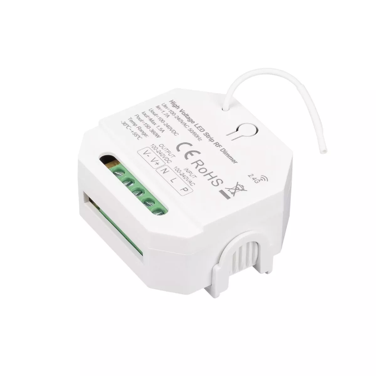 

Диммер Arlight SMART-PWM-101-72-DIM-PS-IN (230V, 1x1.5A, 2.4G) 046516