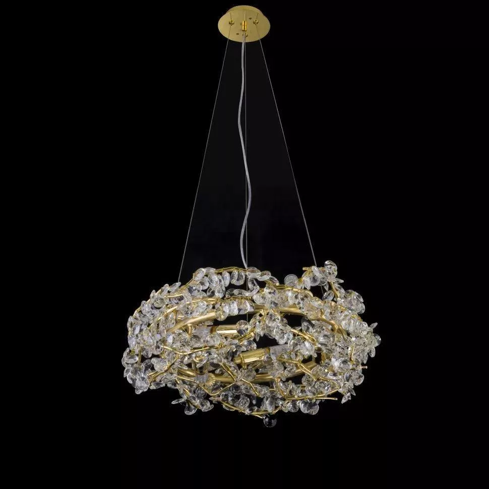 

Подвесная люстра iLamp Savage 9065-D600 GD