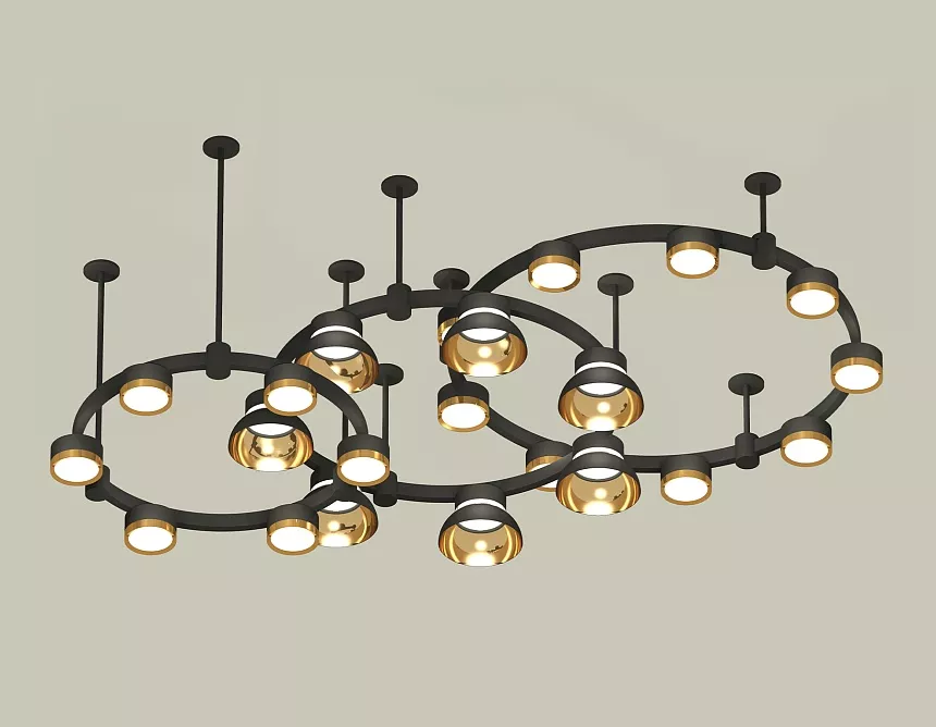 

Комплект подвесного светильника Ambrella Light Techno Ring XR92222001 (A9222, A9227, C9233, C9242, C9238, C9232, N8145, N8124)