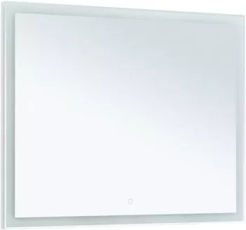 Зеркало Гласс 100 LED цв. бел. глянец (274134) - фото 1