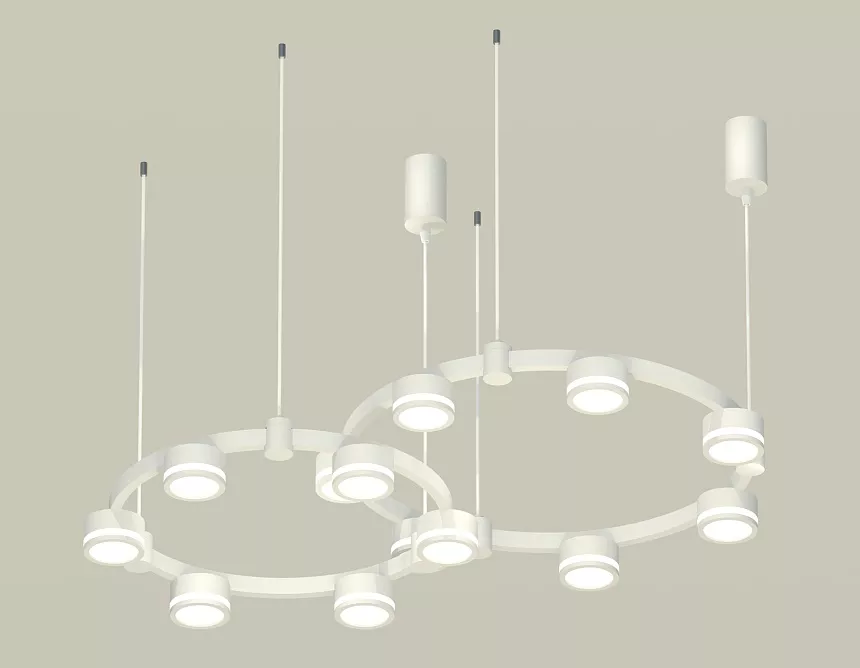 

Комплект подвесного светильника Ambrella Light Techno Ring XR92081004 (A9208x2, C9236, C9231, N8412)
