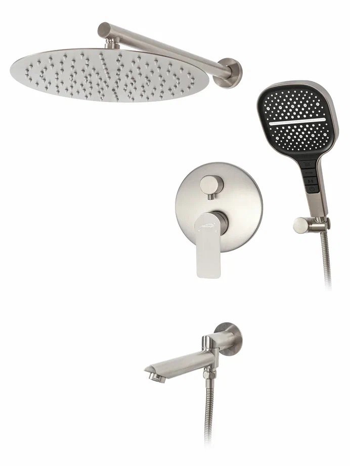 

Душевая система встраиваемый Hansberge H6095NK Никель