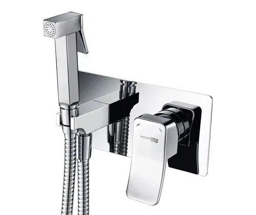 Гигиенический душ Wasserkraft Aller 10638 со смесителем С ВНУТРЕННЕЙ ЧАСТЬЮ 22920₽