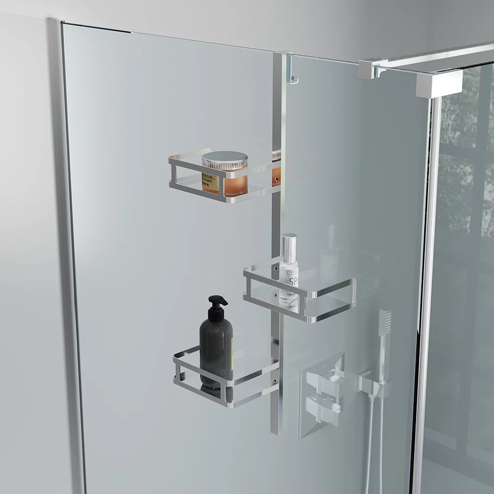 

Полка Veconi Moderno MD-S-C9 полированная сталь