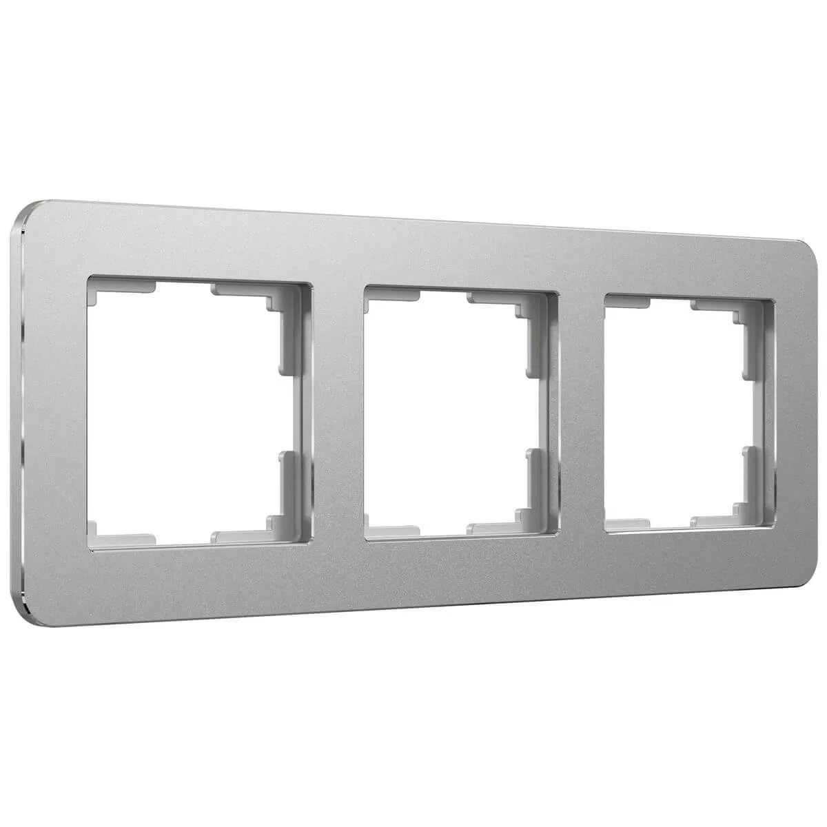 

Рамка Werkel Platinum на 3 поста алюминий W0032606 4690389184475