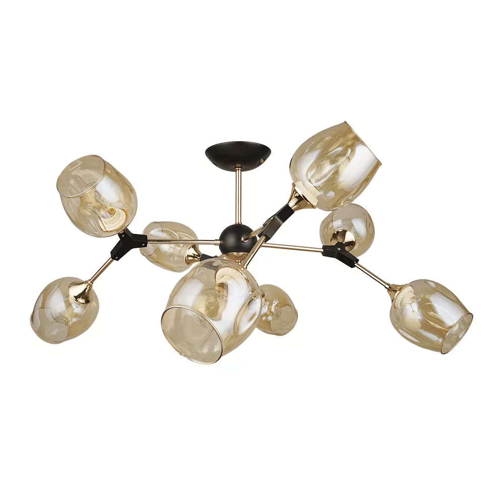 

Люстра на штанге Arte Lamp Seppia A4211PL-8BK