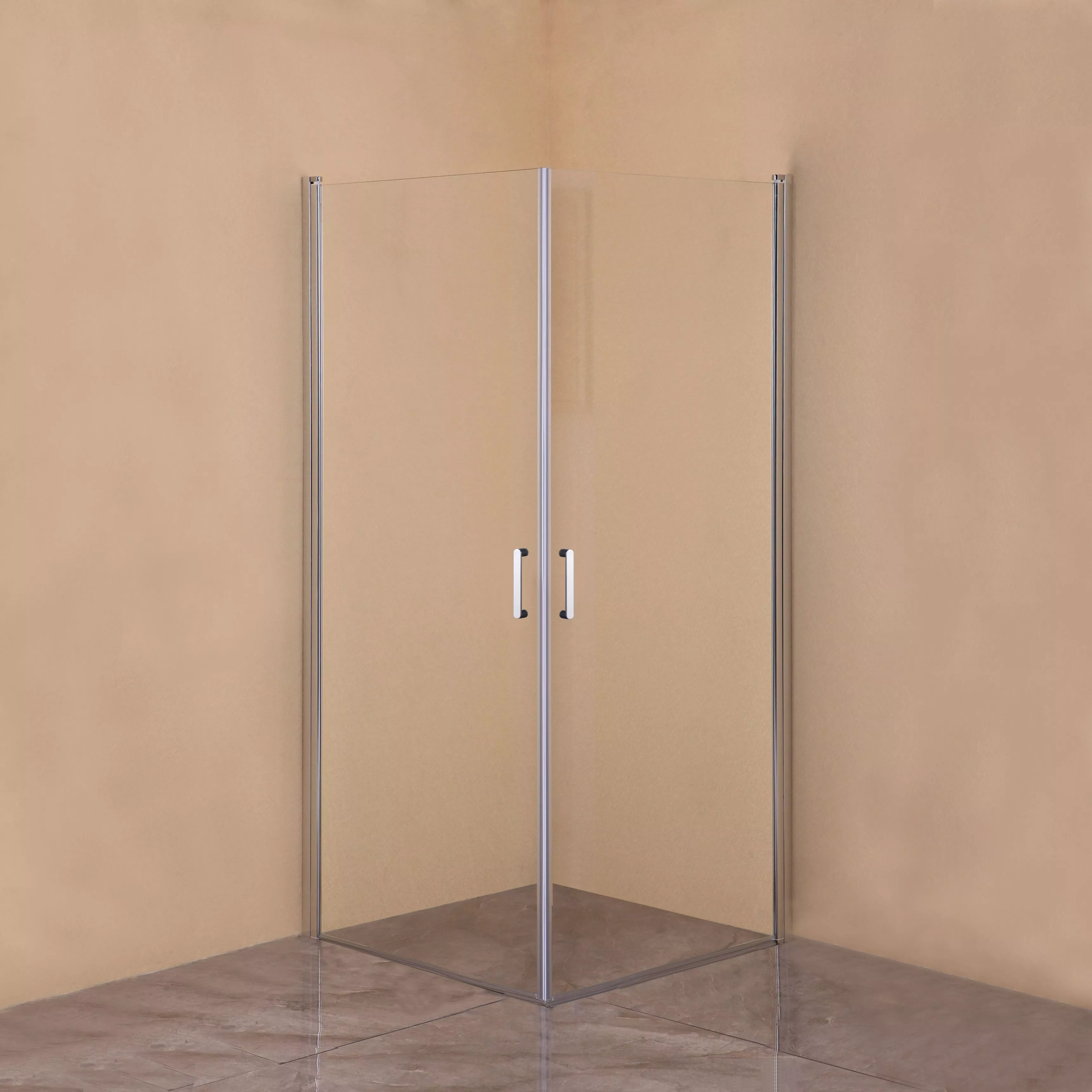 

Душевой уголок Orange E04 100TCR 100х100, профиль хром