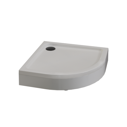 

Поддон для душа Radomir Берген RD 100х100 см, слив черный