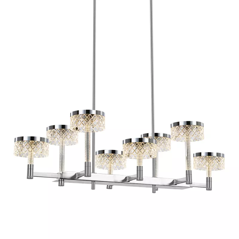 

Подвесная люстра Delight Collection MD21020075 MD21020075-8B chrome
