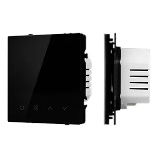 Терморегулятор вод тёплый пол черный оникс Arlight SWT-MTW-SFPL-BK (95-240V, 5A, датч возд) 061868