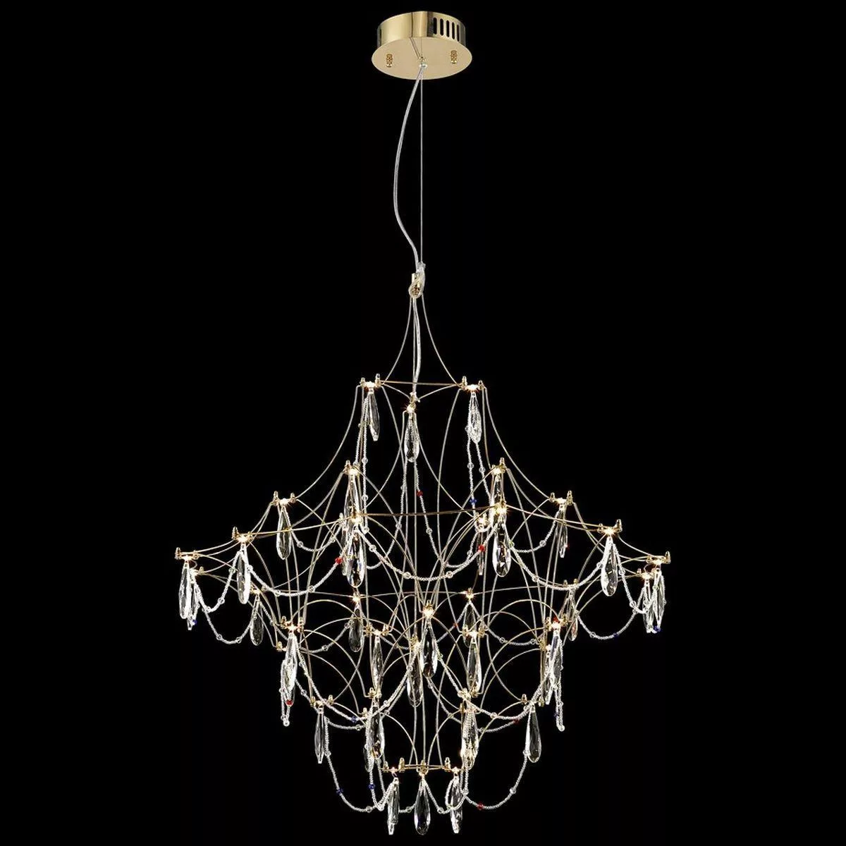 

Подвесная светодиодная люстра Wertmark Felicia WE336.36.306
