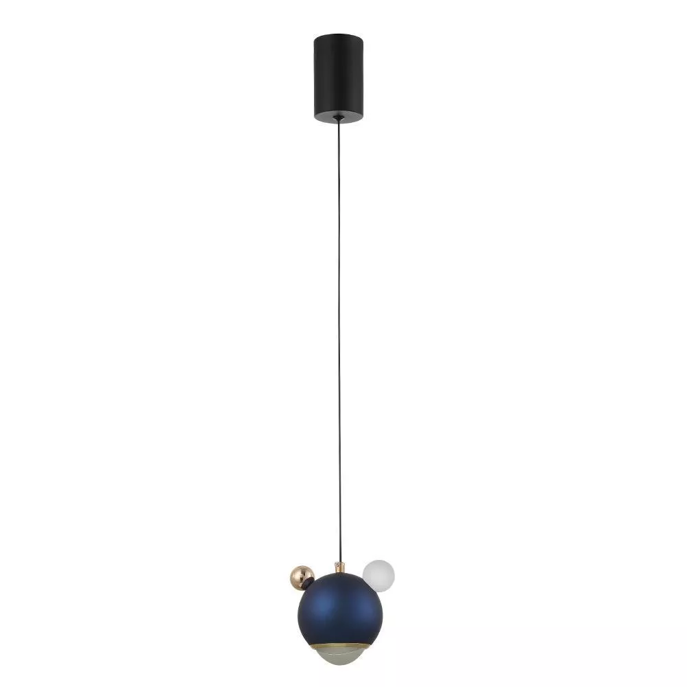 

Подвесной светодиодный светильник Crystal Lux Amigo SP Led Blue