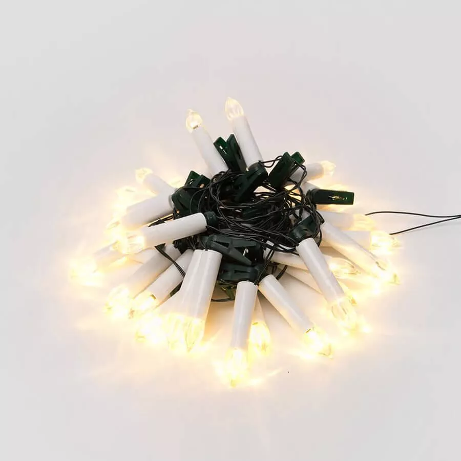 

Светодиодная гирлянда Uniel Свечки 220V теплый белый ULD-S0600-030/SGA Warm White IP20 Candles UL-00005469