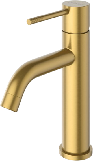 

Смеситель Cezares Relax RELAX-LS1-BORO брашированное золото