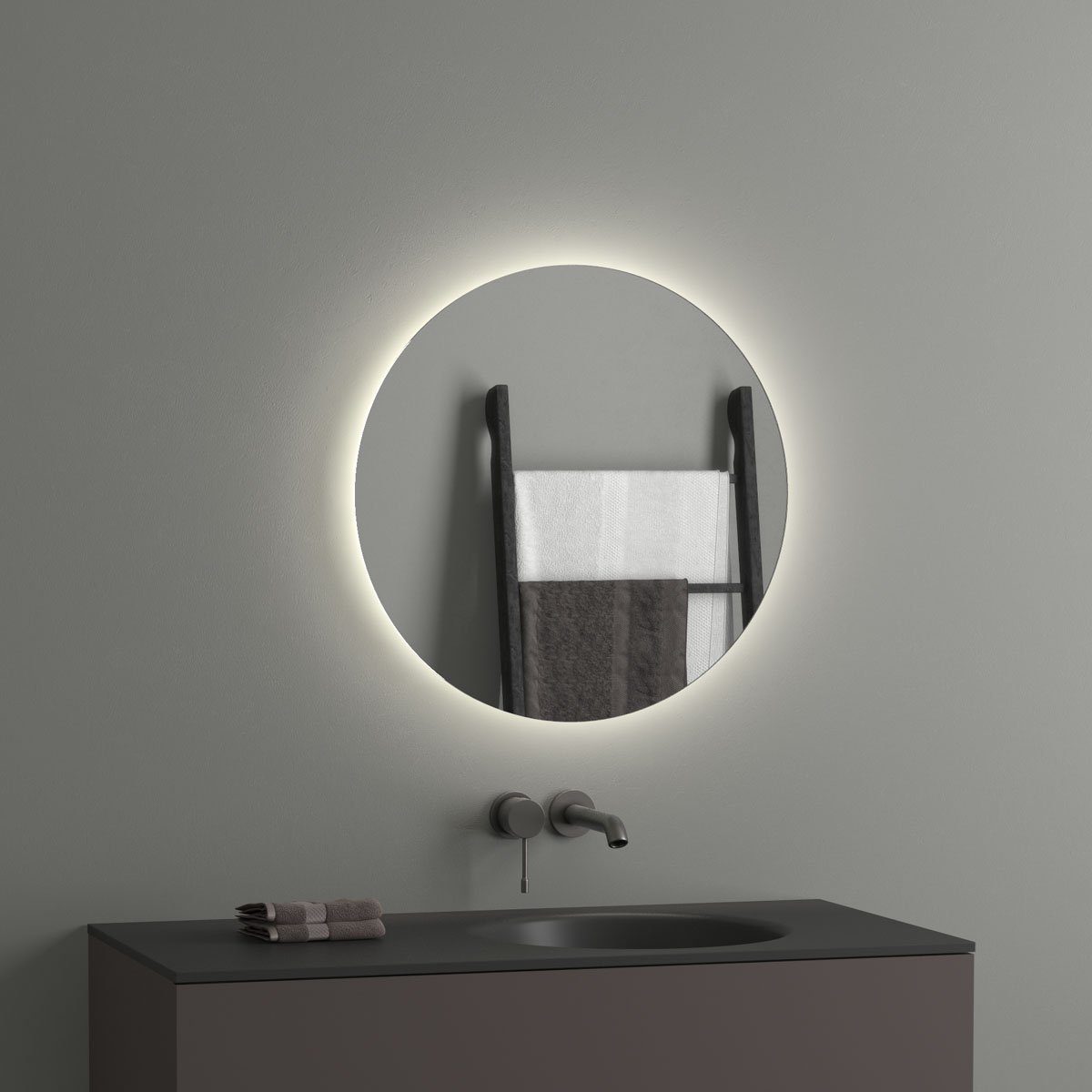 

Зеркало круглое Evoform Ledshine BY 2543 60x60