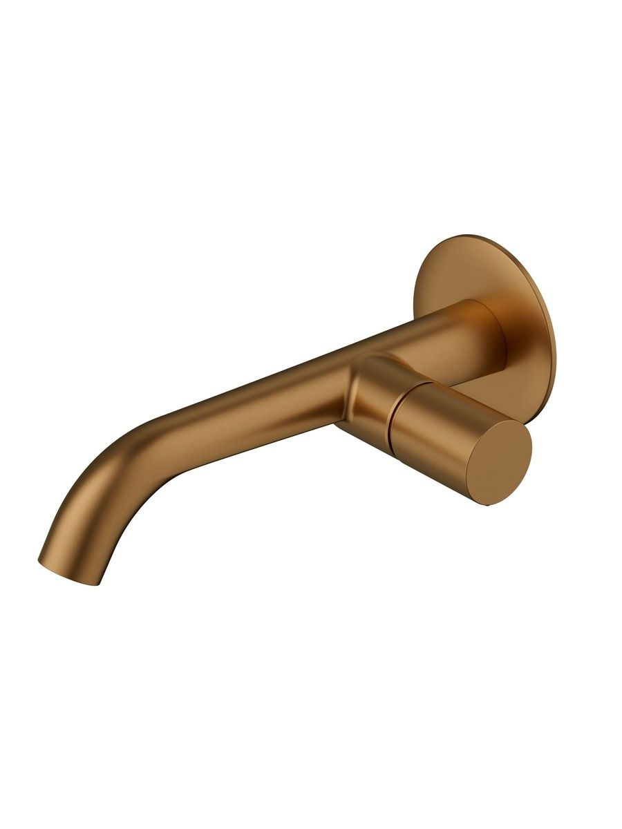 Смеситель для раковины AltroBagno Bilancia AltroBagnoBilancia010805BC С ВНУТРЕННЕЙ ЧАСТЬЮ матовая медь 21870₽