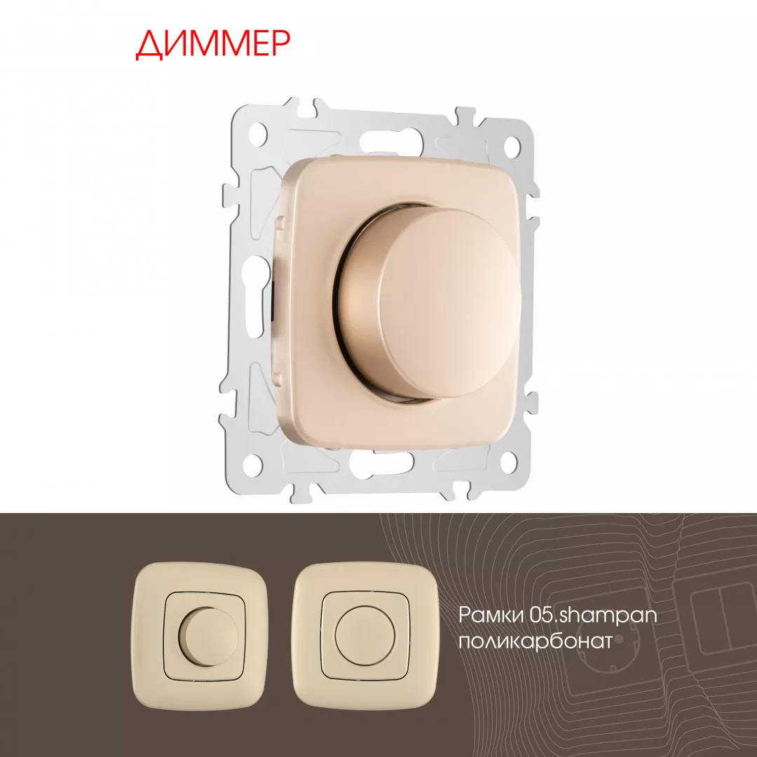 

Диммер Arte Milano 205.48-1.shampan