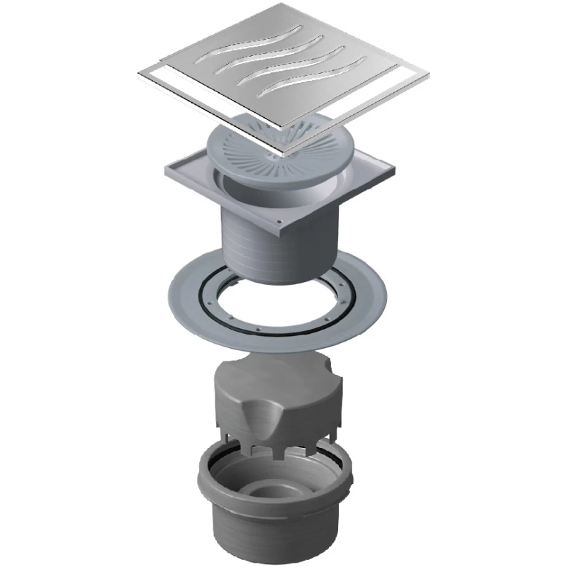 

Душевой трап Pestan Confluo Standard Vertical Tide Mask 15х15 нержавеющая сталь с рамкой